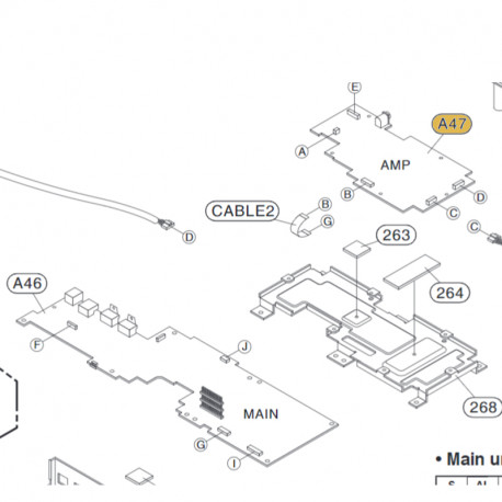 Motherboard AMP para Soundbar LG