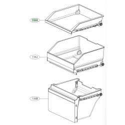 Gaveta para Frigorifico LG